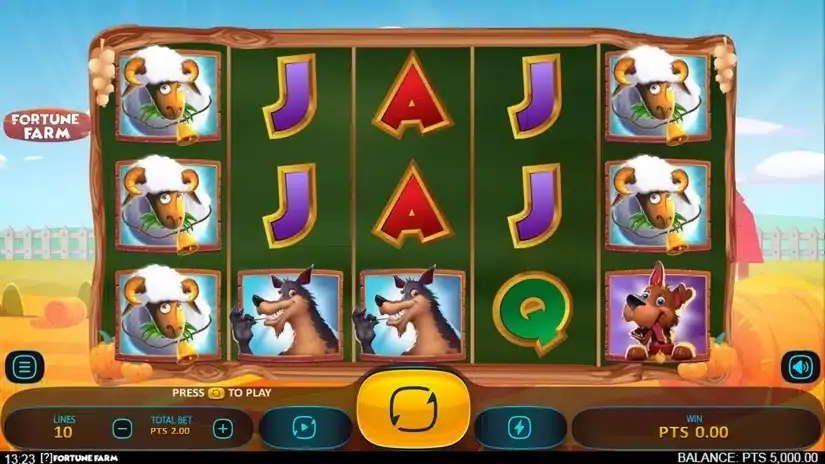 Fortune Farm slot screenshot 1