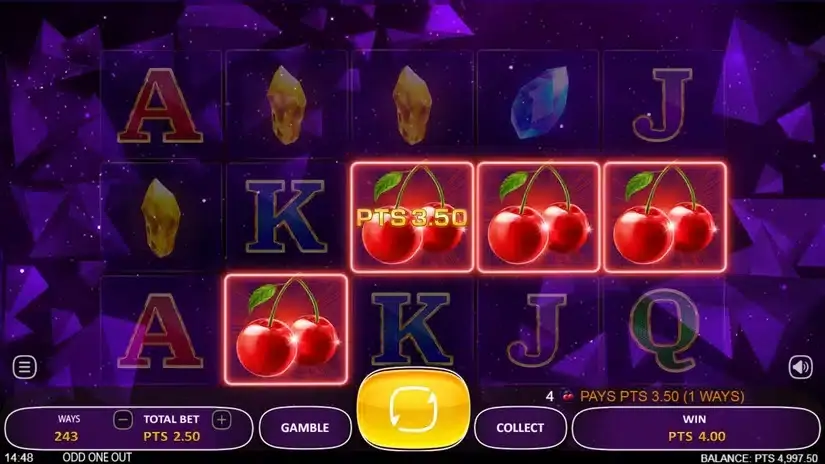 Odd One Out slot screenshot 2