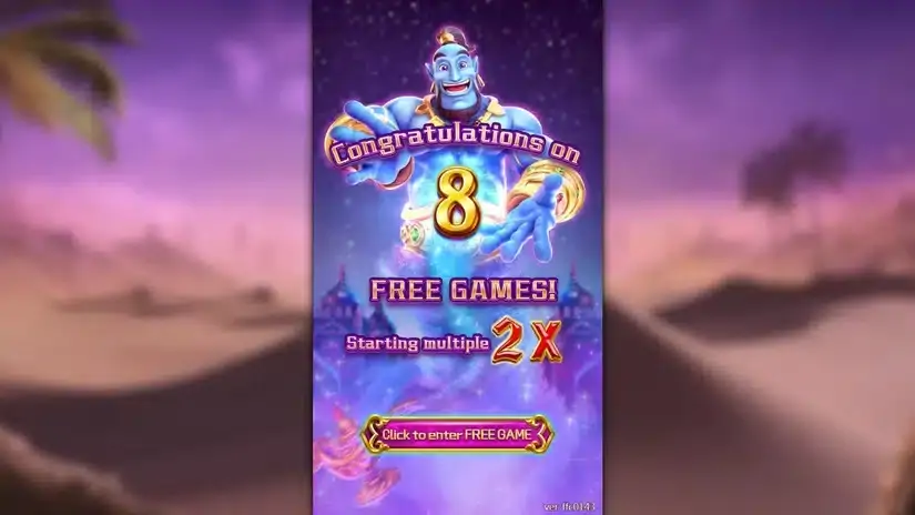 Golden Genie slot screenshot 2