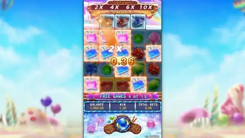 Sugar Bang Bang slot screenshot 