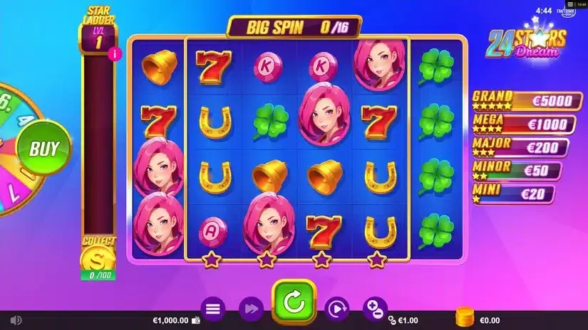 24 Stars Dream slot screenshot 