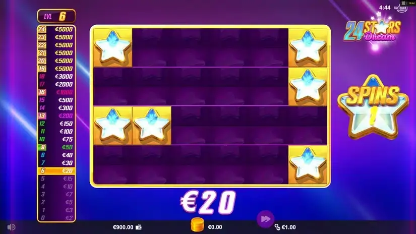 24 Stars Dream slot screenshot 4