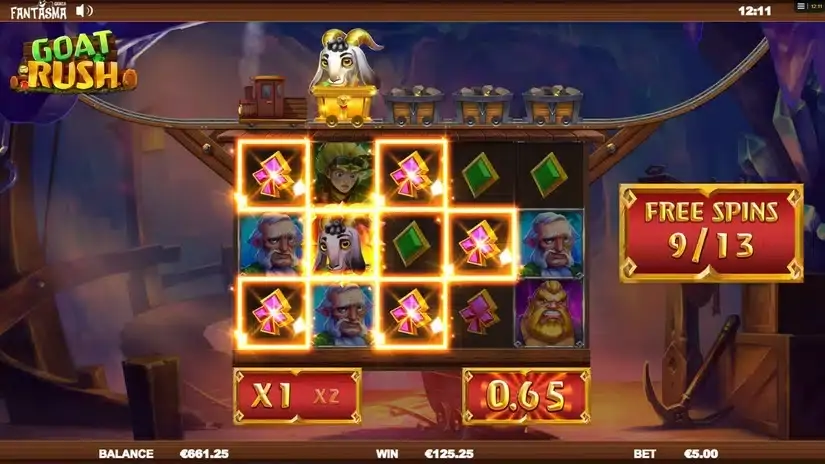 Goat Rush slot screenshot 7