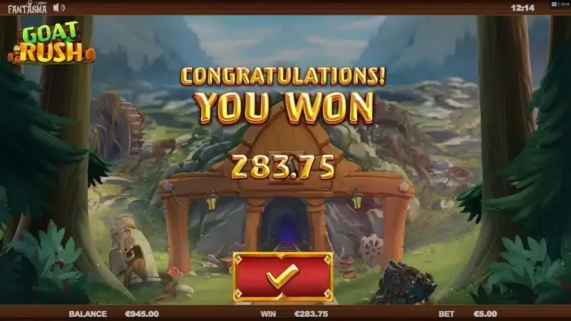 Goat Rush slot screenshot 8