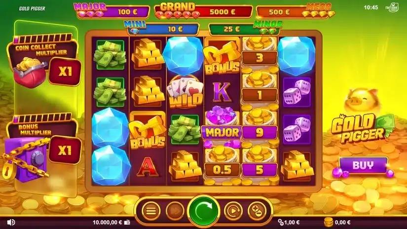Gold Pigger slot screenshot 1