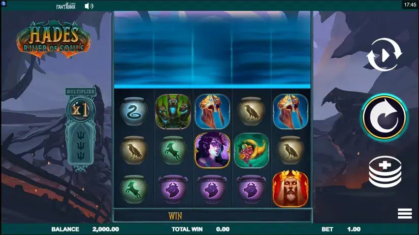 Hades River of Souls slot screenshot