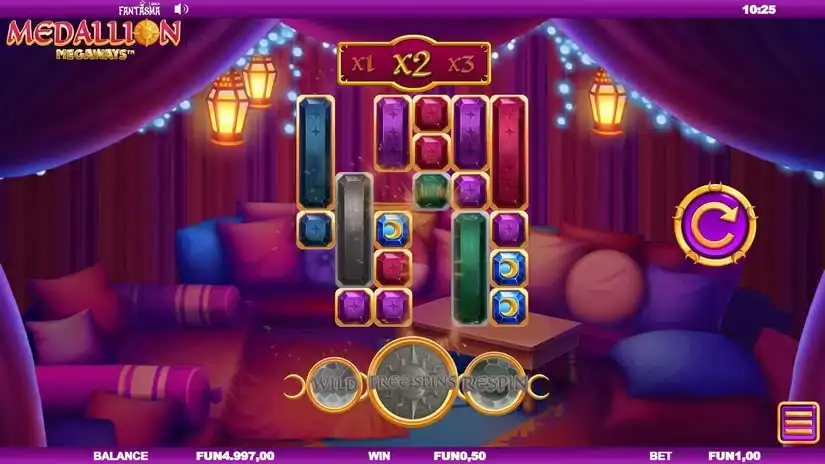 Medallion Megaways slot screenshot 2