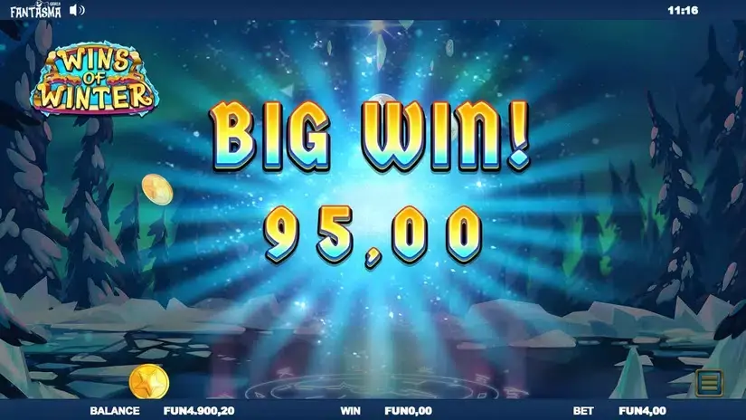 Wins of Winter slot screenshot 8