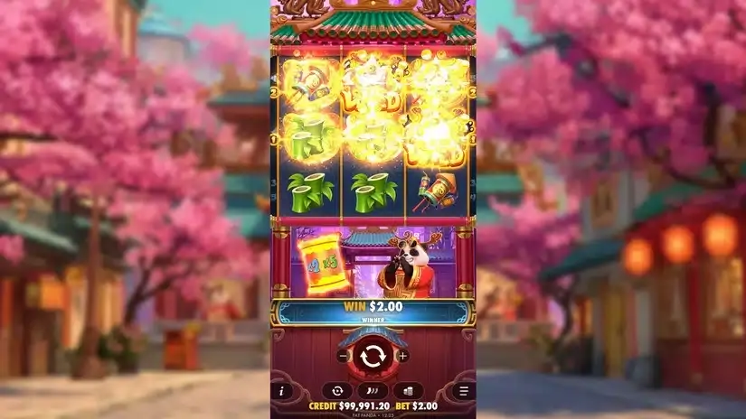 Lucky Panda slot screenshot 2