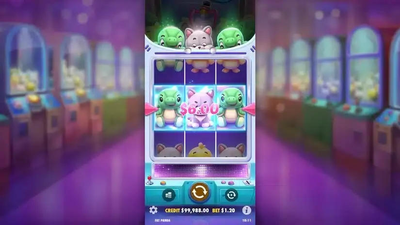 Plushie Wins slot screenshot 2