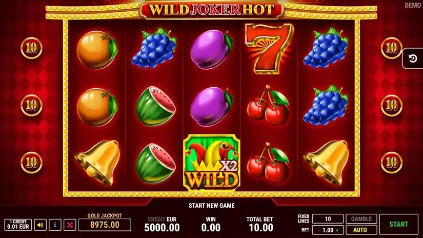 Wild Joker Hot slot screenshot 1