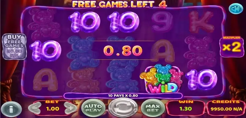 Gummy Bears slot screenshot 