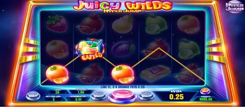 Juicy Wilds slot screenshot 3