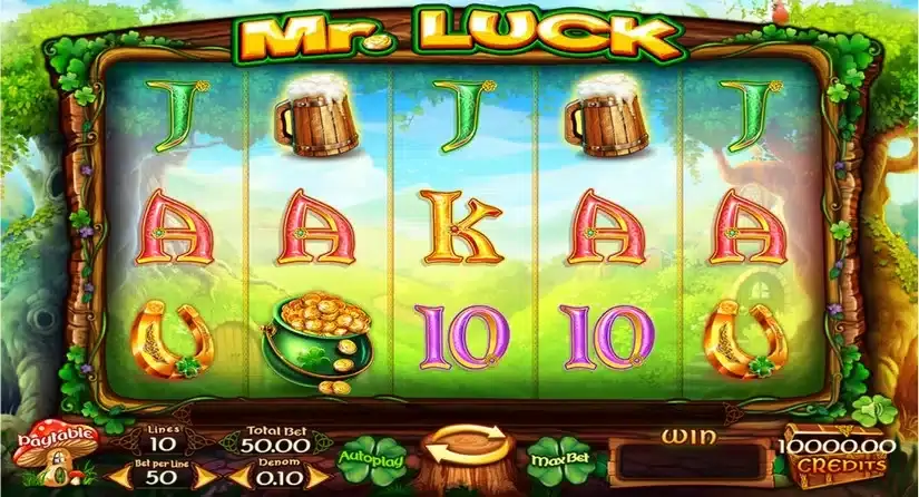 Mr.Luck slot screenshot 1
