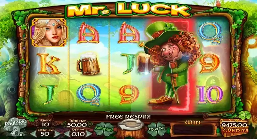 Mr.Luck slot screenshot 2