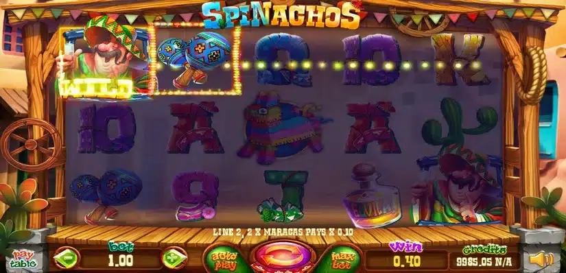 Spinachos slot screenshot 3