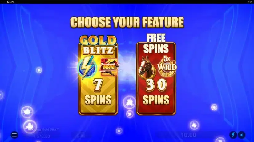 Galloping Gold Blitz slot screenshot 4