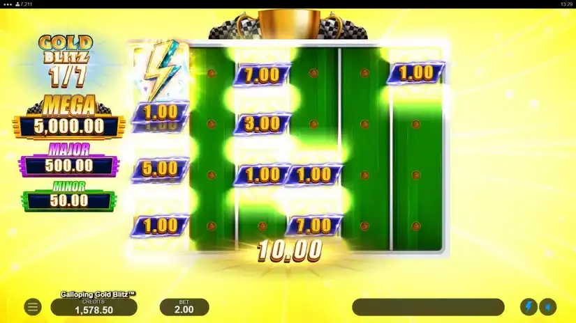 Galloping Gold Blitz slot screenshot 5