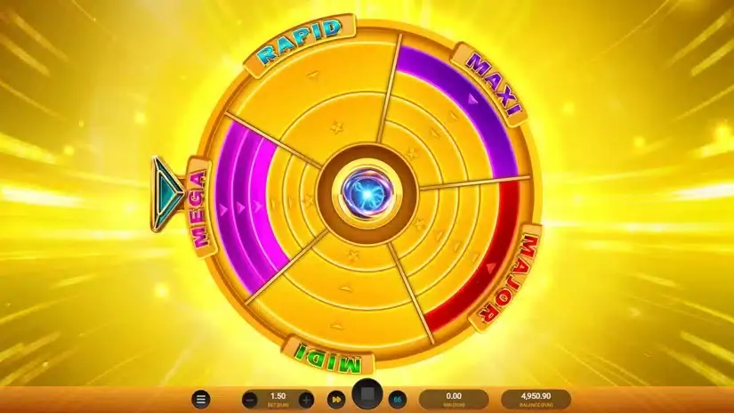 Cosmic Rush Dream Drop slot screenshot 