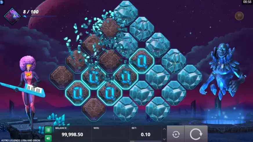 Astro Legends: Lyra and Erion slot screenshot 4