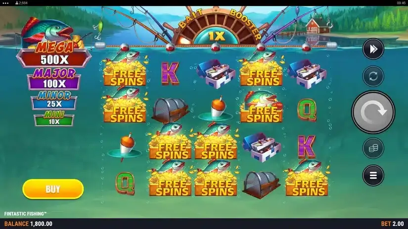 Fintastic Fishing slot screenshot 2
