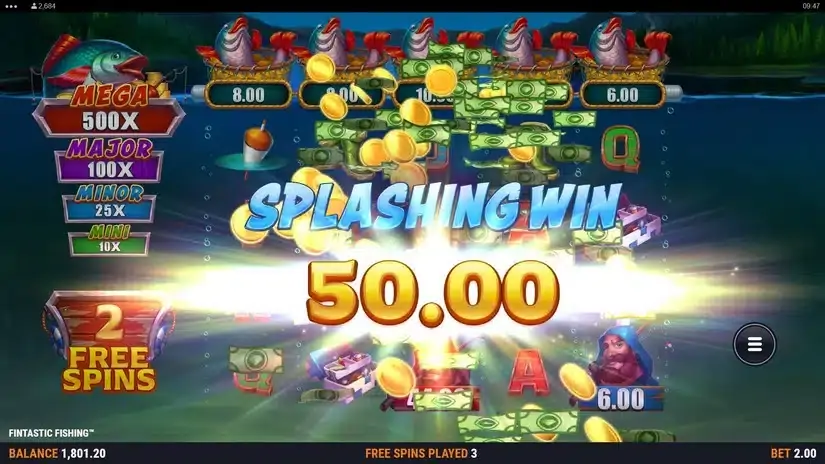 Fintastic Fishing slot screenshot 5