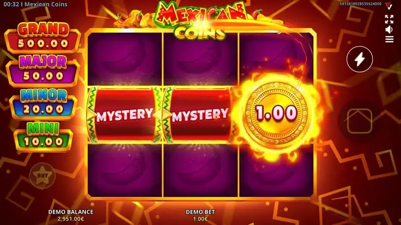 Mexican Coins: Cash Up slot screenshot 3