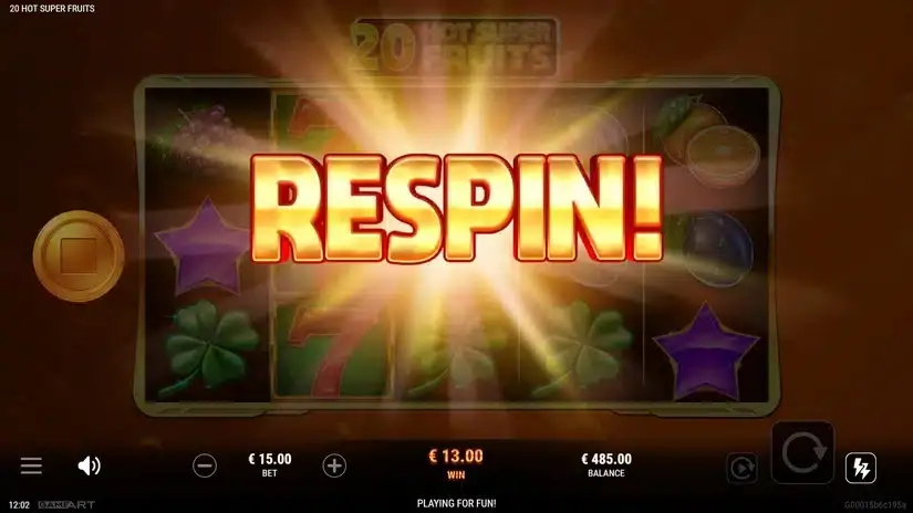 20 Hot Super Fruits slot screenshot 2