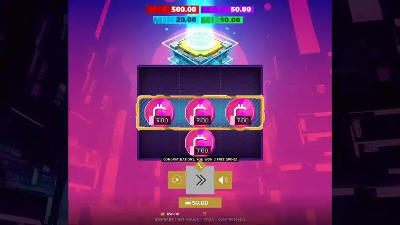 Bit Vault slot screenshot 2