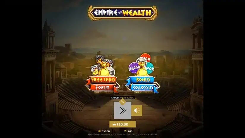 Empire of Wealth slot screenshot 3