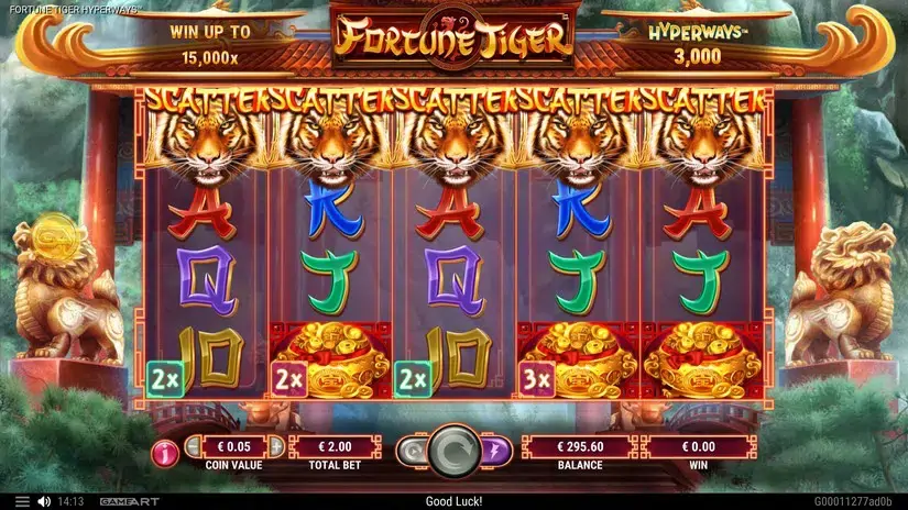 Fortune Tiger HyperWays slot screenshot 3