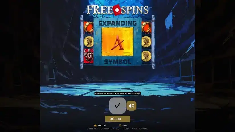 Gladiator+ slot screenshot 4