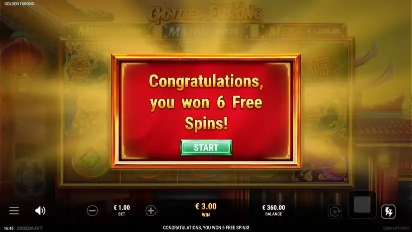 Golden Furong slot screenshot 3