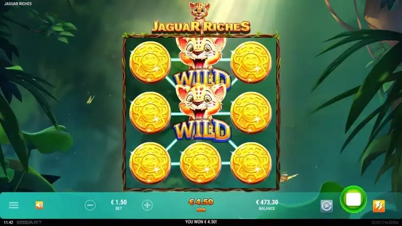Jaguar Riches slot screenshot 4