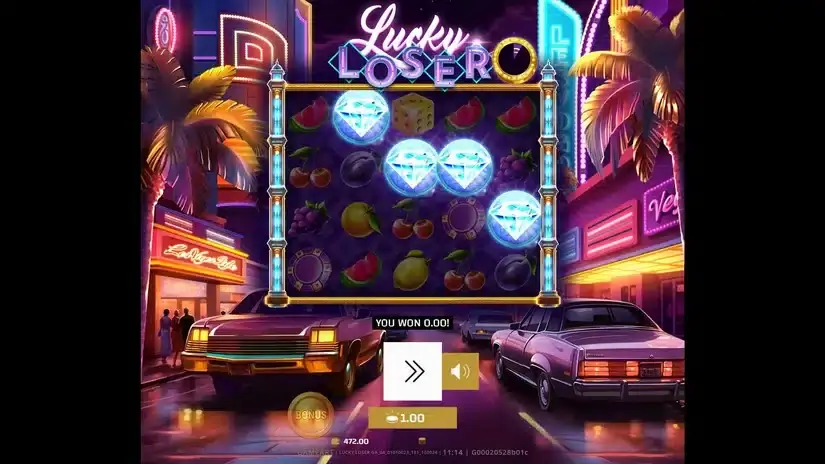 Lucky Loser slot screenshot 2