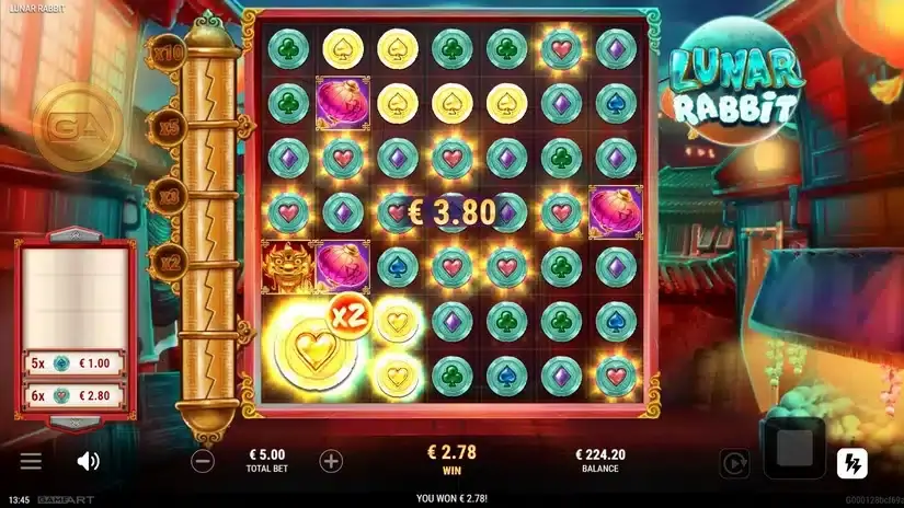 Lunar Rabbit slot screenshot 4