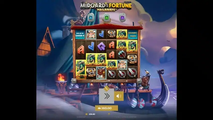Midgard’s Fortune Megaways slot screenshot 2