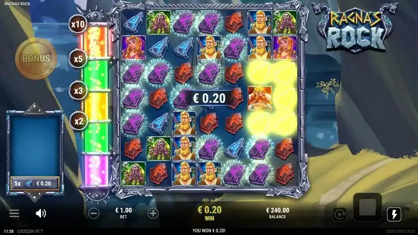 Ragna’s Rock slot screenshot 2