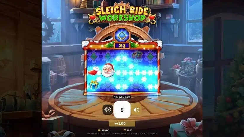 Santa’s Sleigh Workshop slot screenshot 5