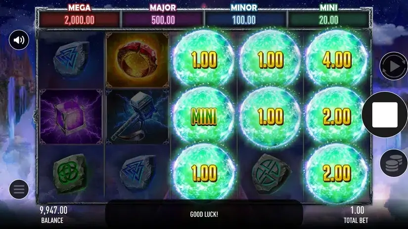 Asgardian God slot screenshot 6
