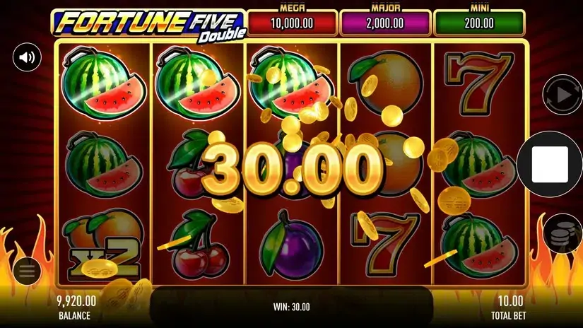 Fortune Five Double slot screenshot 3