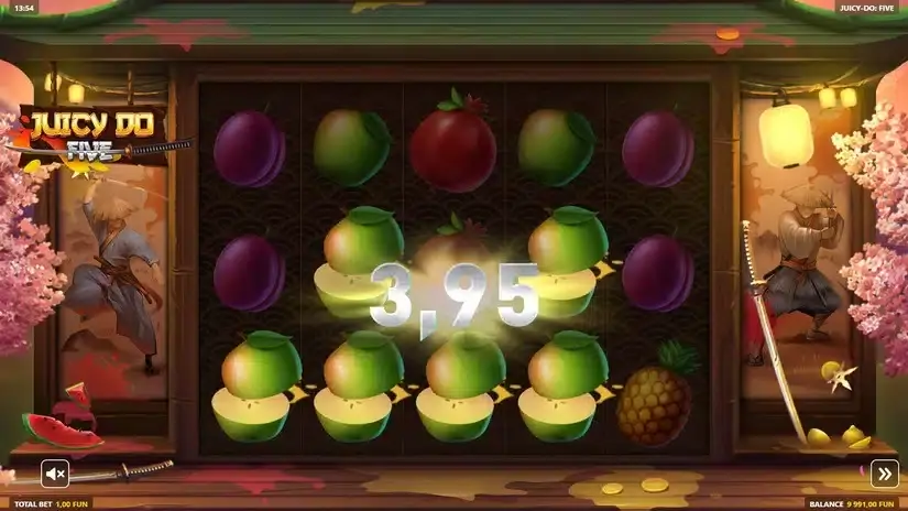 Juicy Do Five slot screenshot 3