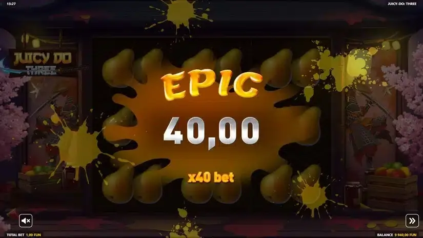 Juicy Do Three slot screenshot 5