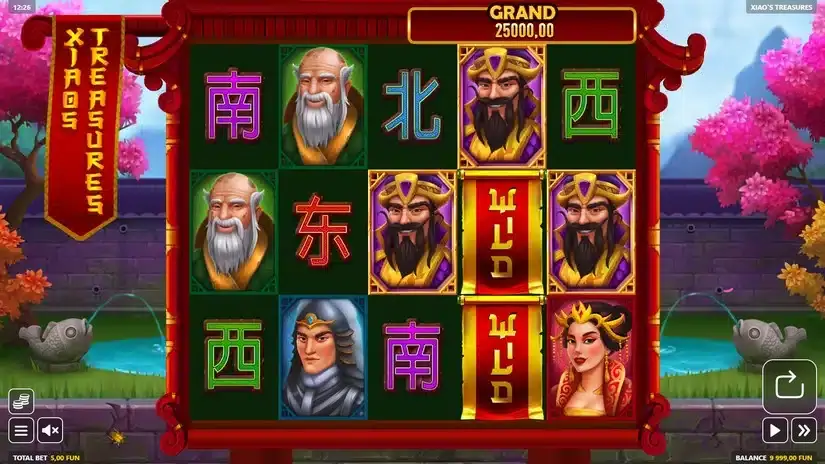 Xiao’s Treasures slot screenshot 