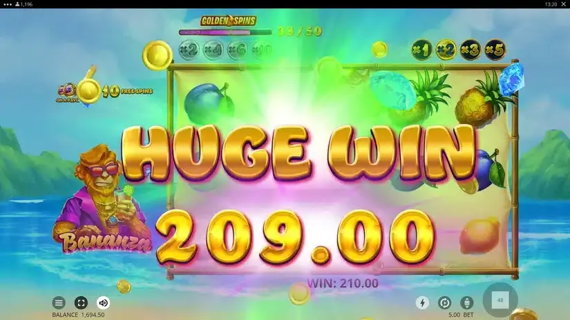 Bananza slot screenshot 5