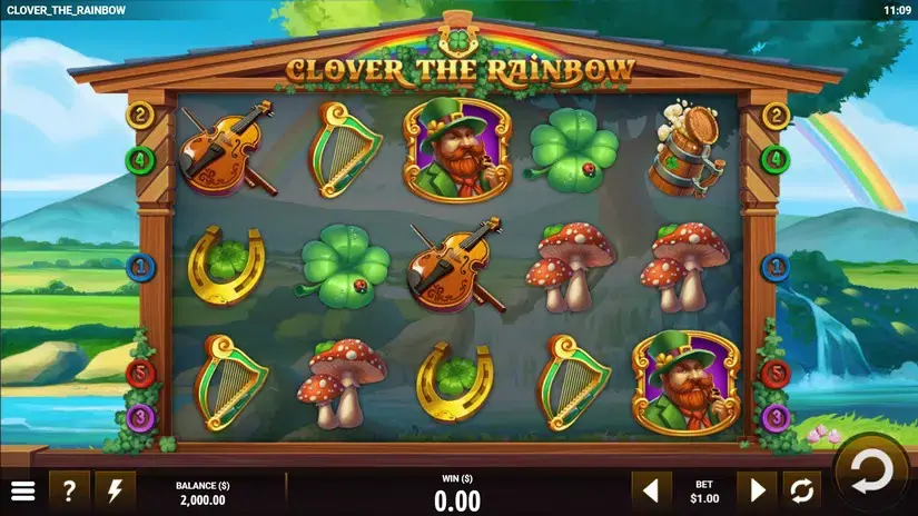 Clover the Rainbow slot screenshot 1