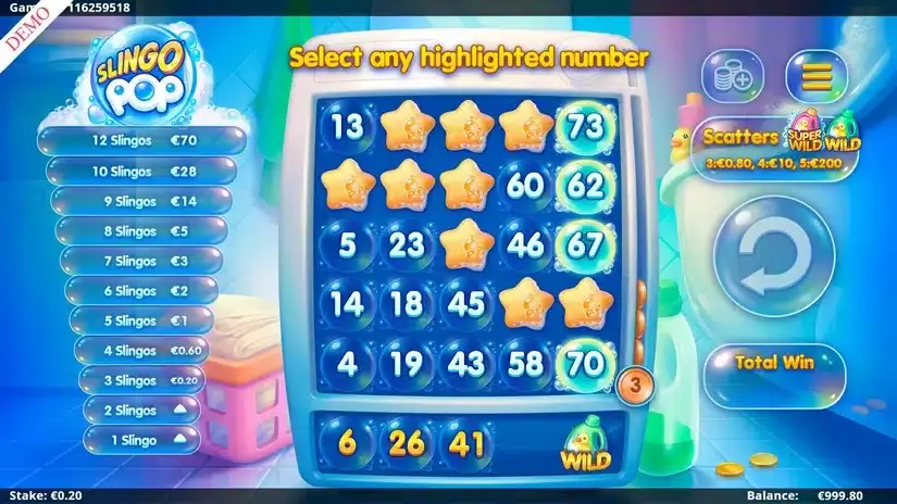 Slingo Pop Arcade slot screenshot 3