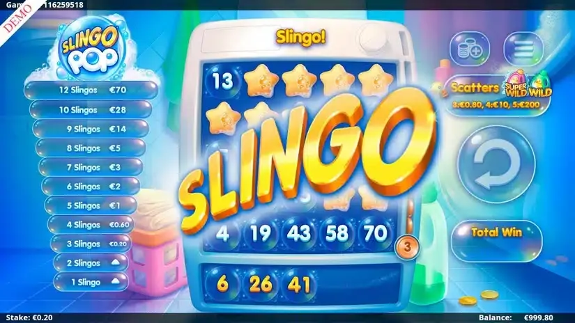 Slingo Pop Arcade slot screenshot 4