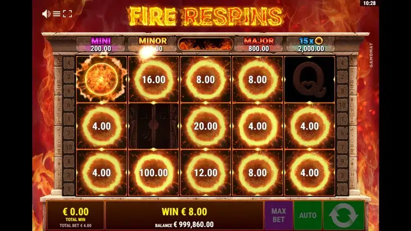 Alexandria Fire slot screenshot 7