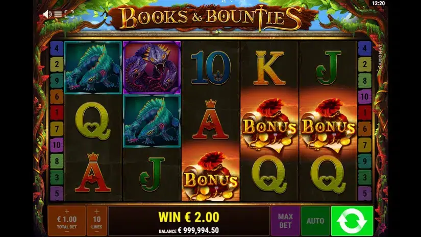 Books and Bounties slot screenshot 2